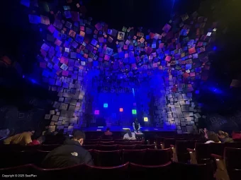 Cambridge Theatre Stalls K18 view from seat photo