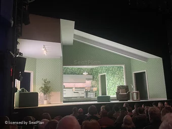 Hayes Theater Orchestra K5 view from seat photo