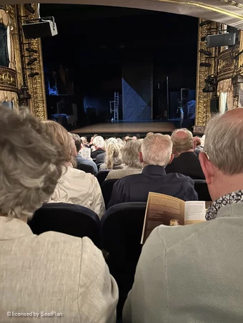 Theatre Royal Haymarket Stalls S4 view from seat photo