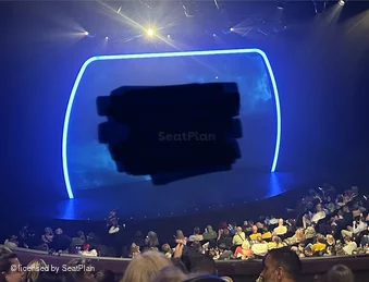 Gillian Lynne Theatre Circle C49 view from seat photo