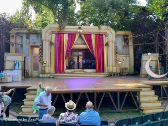 Regent's Park Open Air Theatre Lower Centre F25 view from seat photo