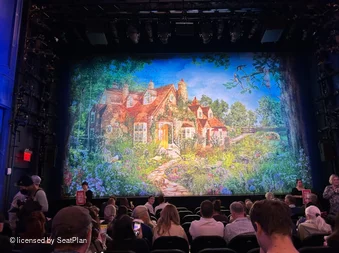 Hayes Theater Orchestra L108 view from seat photo