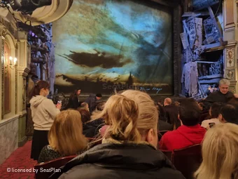 Sondheim Theatre Stalls J27 view from seat photo