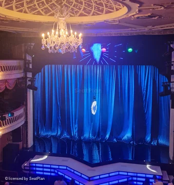 Criterion Theatre Upper Circle A14 view from seat photo