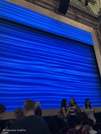 Novello Theatre Stalls G21 view from seat photo