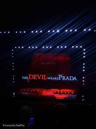 Dominion Theatre Circle C22 view from seat photo