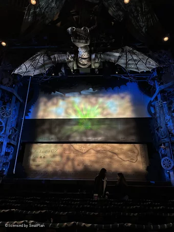 Apollo Victoria Theatre Stalls H22 view from seat photo