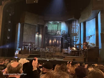 Walter Kerr Theatre Orchestra M14 view from seat photo