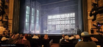 Neil Simon Theatre Orchestra K4 view from seat photo