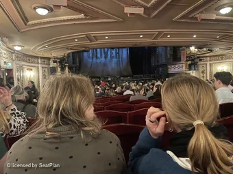 Gielgud Theatre Stalls U24 view from seat photo