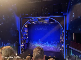 Savoy Theatre Dress Circle D4 view from seat photo