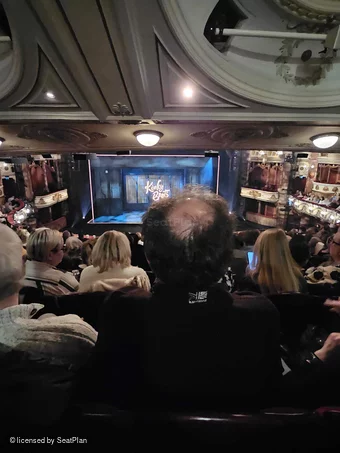 London Coliseum Dress Circle K37 view from seat photo