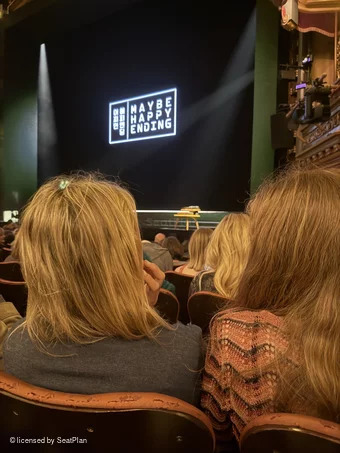 Belasco Theatre Orchestra K12 view from seat photo