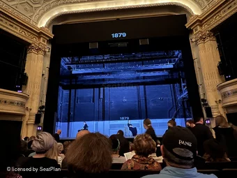 Hudson Theatre Orchestra M110 view from seat photo