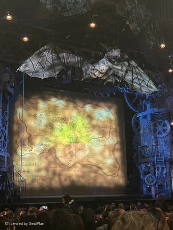 Apollo Victoria Theatre Stalls T41 view from seat photo