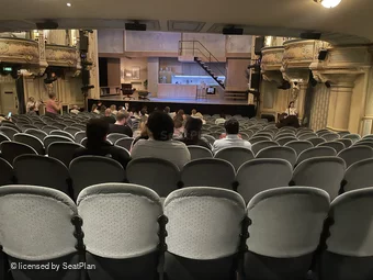 Wyndham's Theatre Stalls R11 view from seat photo