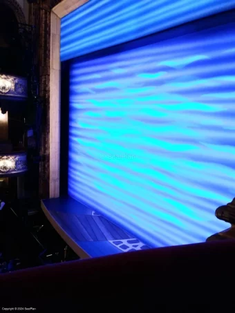 Novello Theatre Dress Circle AA2 view from seat photo