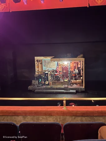 Longacre Theatre Mezzanine D102 view from seat photo