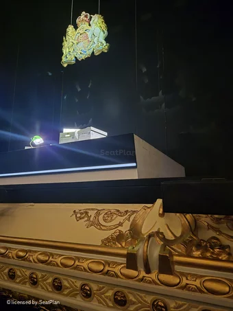 Wyndham's Theatre Stalls A11 view from seat photo