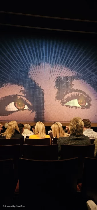 Aldwych Theatre Stalls G15 view from seat photo