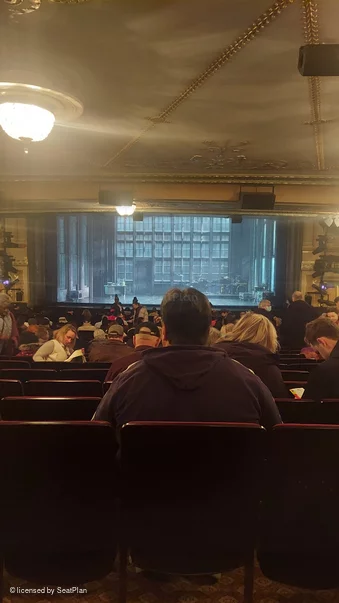 Neil Simon Theatre Orchestra Y109 view from seat photo