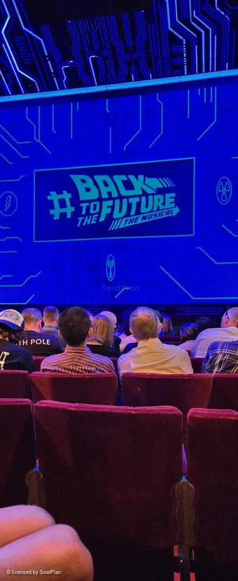 Adelphi Theatre Stalls J13 view from seat photo