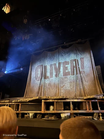 Gielgud Theatre Stalls B7 view from seat photo