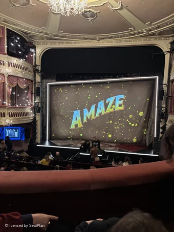 Criterion Theatre Dress Circle B12 view from seat photo