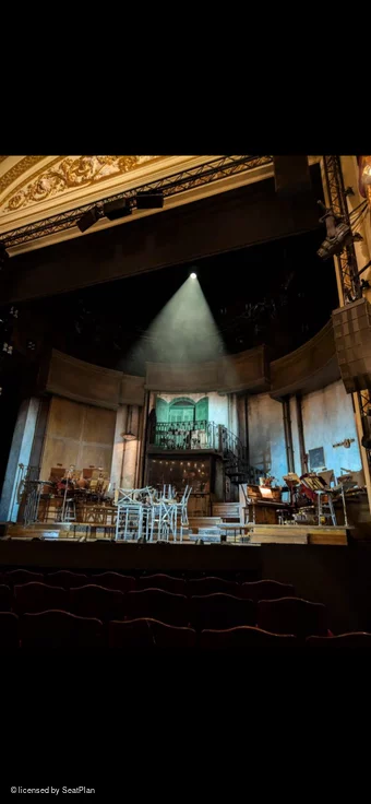 Lyric Theatre Stalls G4 view from seat photo