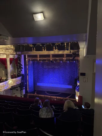 Vaudeville Theatre Dress Circle G19 view from seat photo