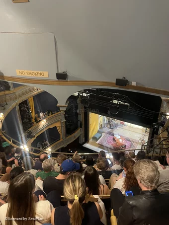 Harold Pinter Theatre Balcony Standing2 view from seat photo