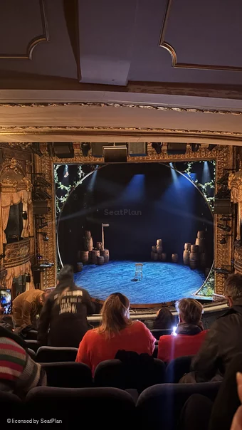 Theatre Royal Haymarket Royal Circle G8 view from seat photo