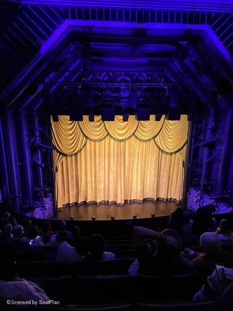 Trafalgar Theatre Dress Circle J15 view from seat photo