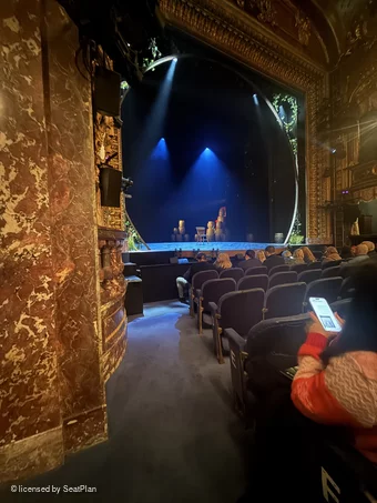 Theatre Royal Haymarket Stalls G22 view from seat photo