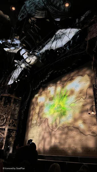 Apollo Victoria Theatre Stalls E9 view from seat photo