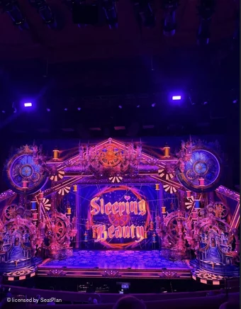 London Palladium Royal Circle E20 view from seat photo