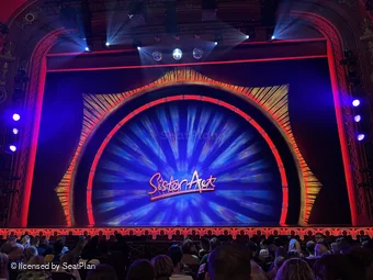 Dominion Theatre Stalls K24 view from seat photo