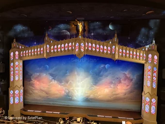 Prince of Wales Theatre Circle D21 view from seat photo