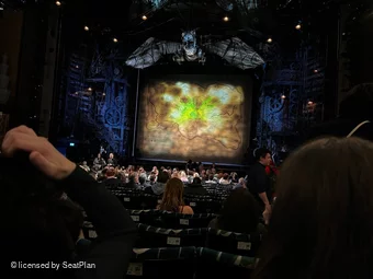 Apollo Victoria Theatre Stalls U19 view from seat photo