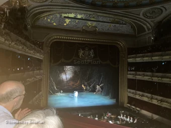 Royal Opera House Balcony B33 view from seat photo