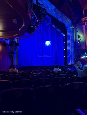 St James Theatre Orchestra K25 view from seat photo