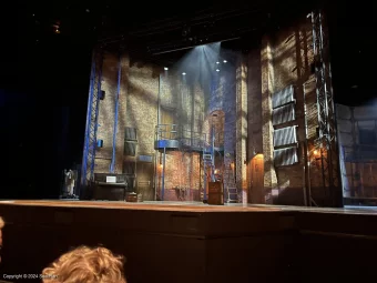 Barbican Theatre Stalls C11 view from seat photo