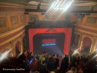 Phoenix Theatre Grand Circle J26 view from seat photo