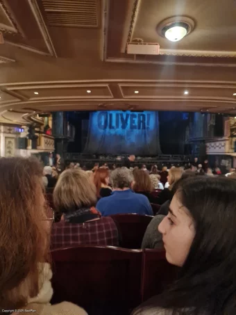 Gielgud Theatre Stalls T17 view from seat photo