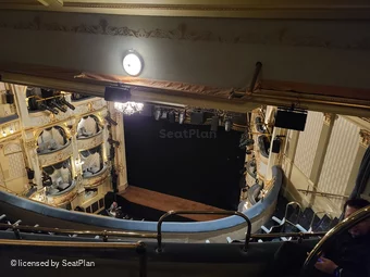 Wyndham's Theatre Grand Circle G4 view from seat photo