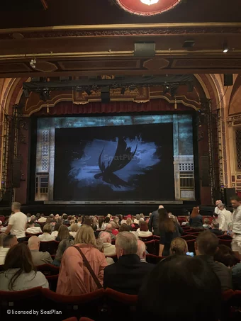 Liverpool Empire Stalls P26 view from seat photo