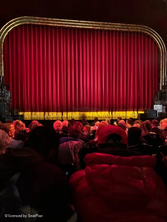Studio 54 Theatre Orchestra H116 view from seat photo