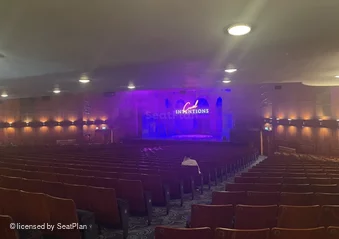 Princess Theatre Torquay Stalls BB3 view from seat photo