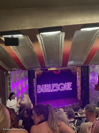 Savoy Theatre Dress Circle L27 view from seat photo