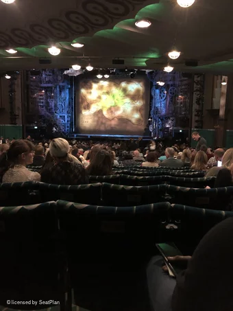Apollo Victoria Theatre Stalls ZG13 view from seat photo